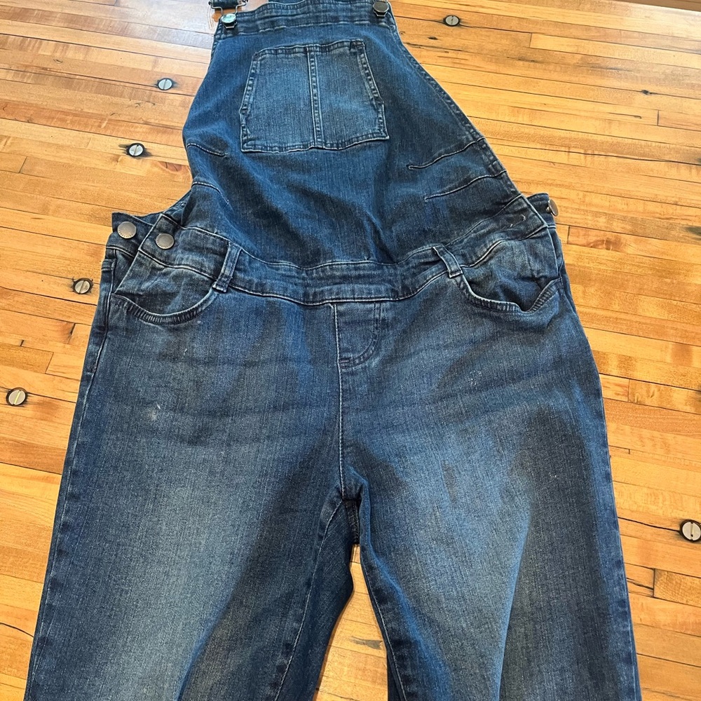 Seraphine maternity Denim Overalls